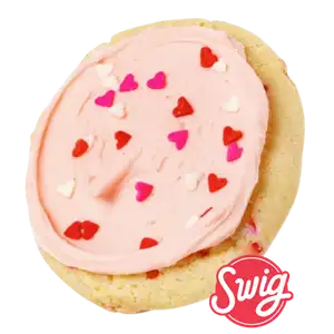 swig White Chocolate Strawberry Cookie