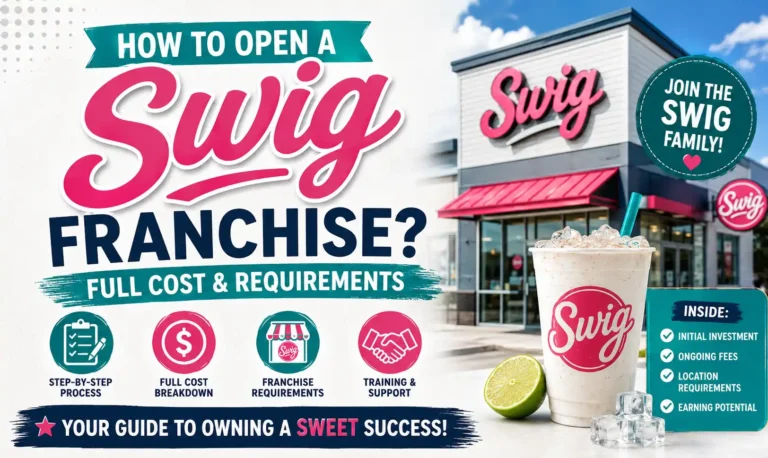 How to Open a Swig Franchise Full Cost & Requirements